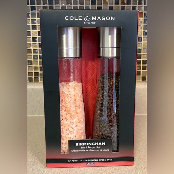 Cole & Mason Other - Cole & Mason Birmingham Salt & Pepper Mill Gift Set New